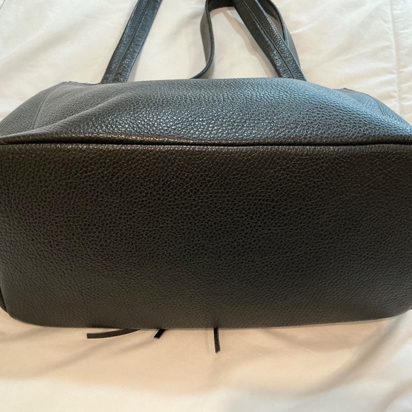 Valentino Tassel Tote, Pebble Leather Classic Shoulder Bag - Picture 5 of 13